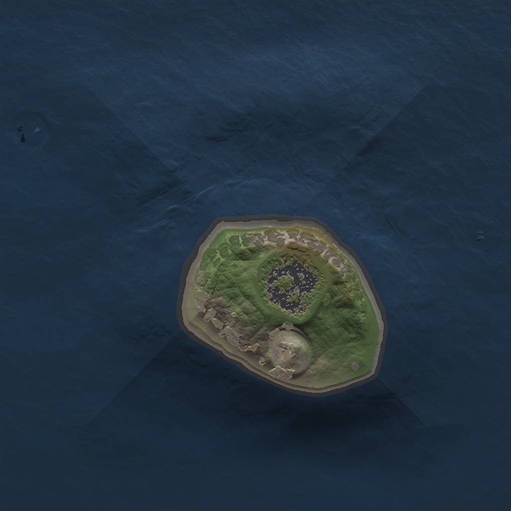 Rust Map: Procedural Map, Size: 1000, Seed: 587985559, 3 Monuments