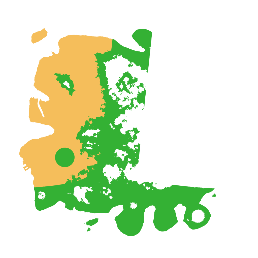 Biome Rust Map: Procedural Map, Size: 3500, Seed: 97617395