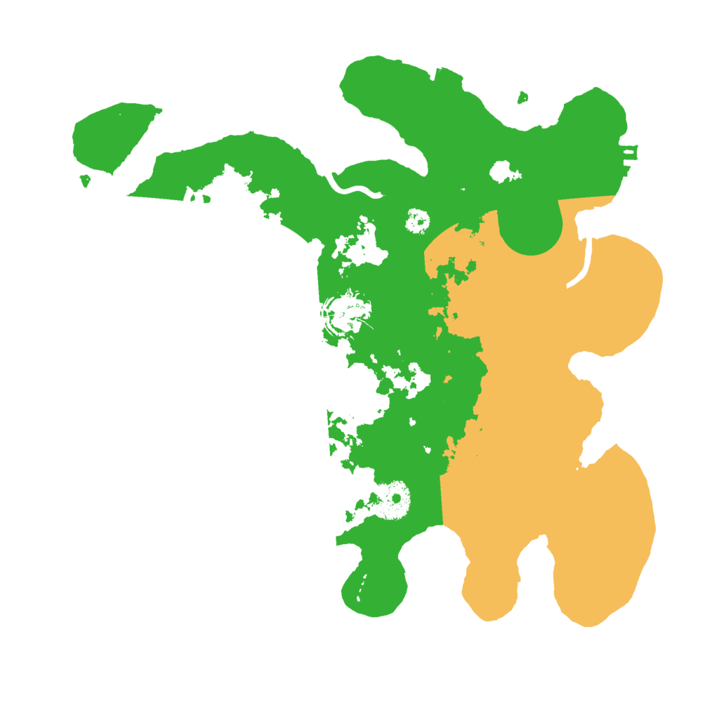 Biome Rust Map: Procedural Map, Size: 3000, Seed: 303646222