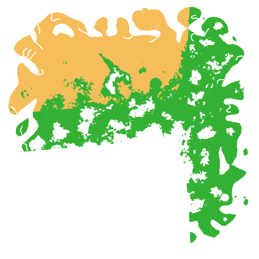 Biome Rust Map: Procedural Map, Size: 6000, Seed: 6448224