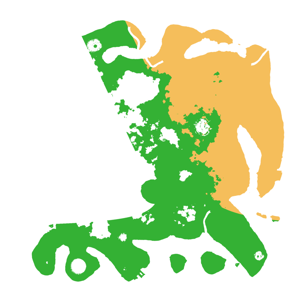 Biome Rust Map: Procedural Map, Size: 3550, Seed: 28235158