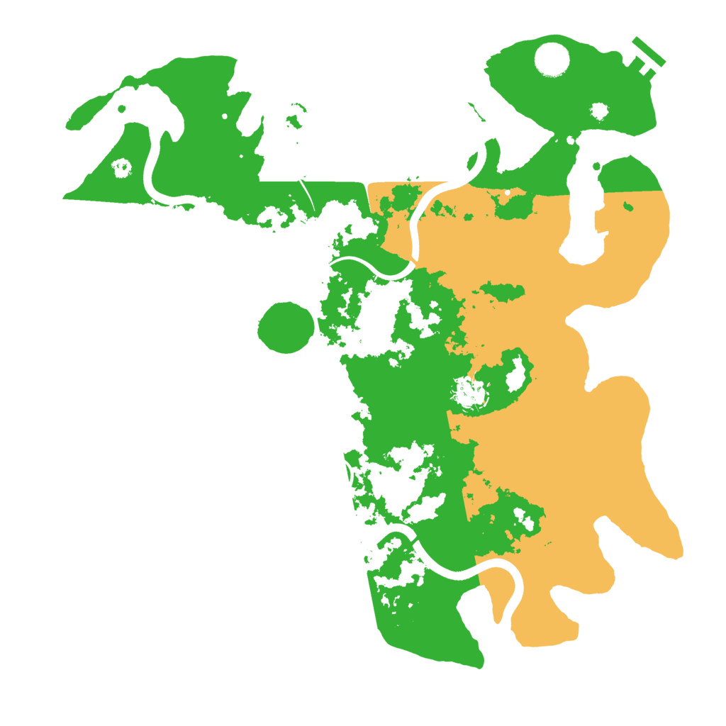Biome Rust Map: Procedural Map, Size: 3750, Seed: 45656492