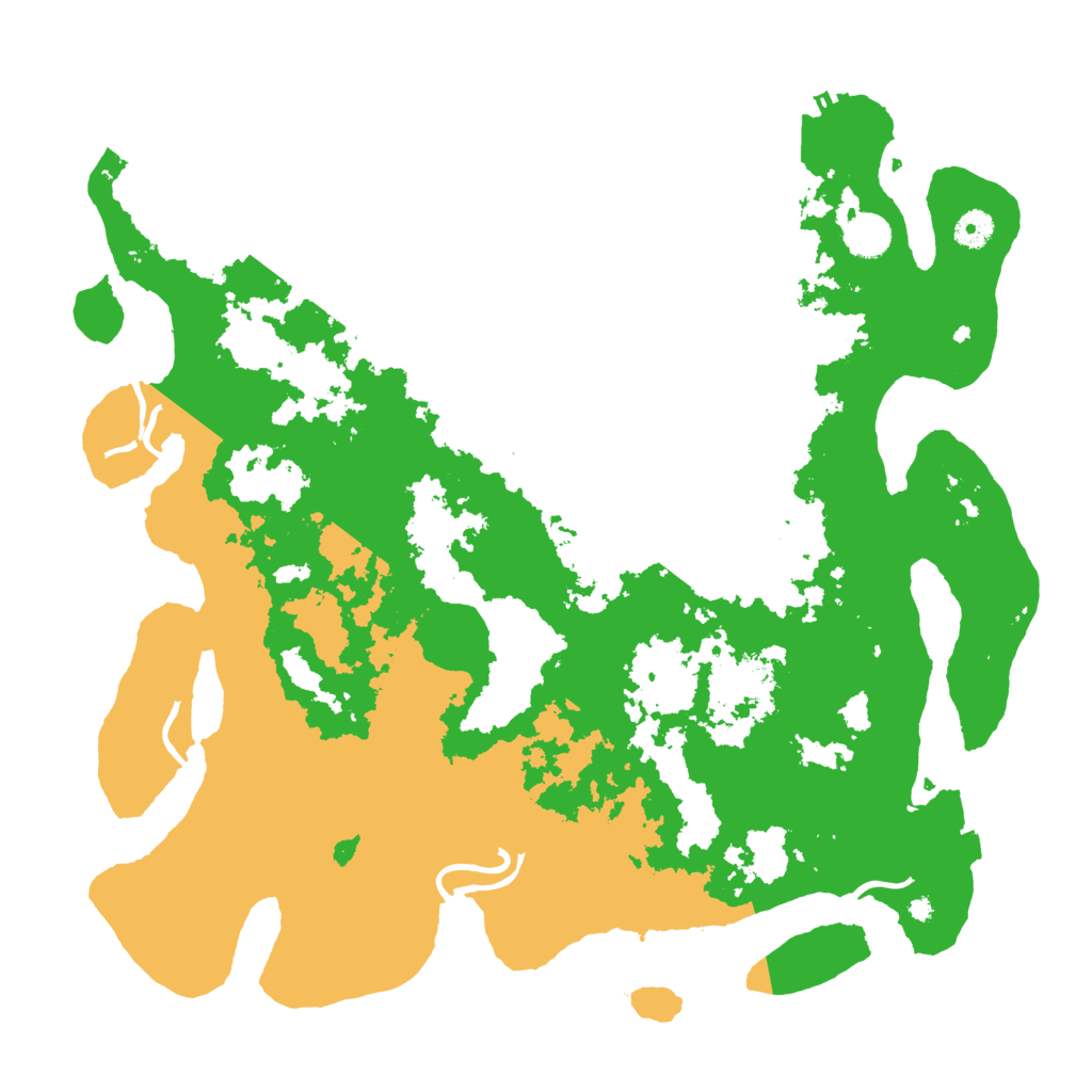 Biome Rust Map: Procedural Map, Size: 4300, Seed: 31556856