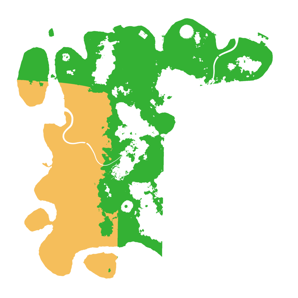 Biome Rust Map: Procedural Map, Size: 3800, Seed: 78162071