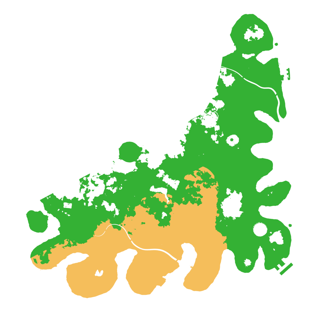 Biome Rust Map: Procedural Map, Size: 4000, Seed: 429585952