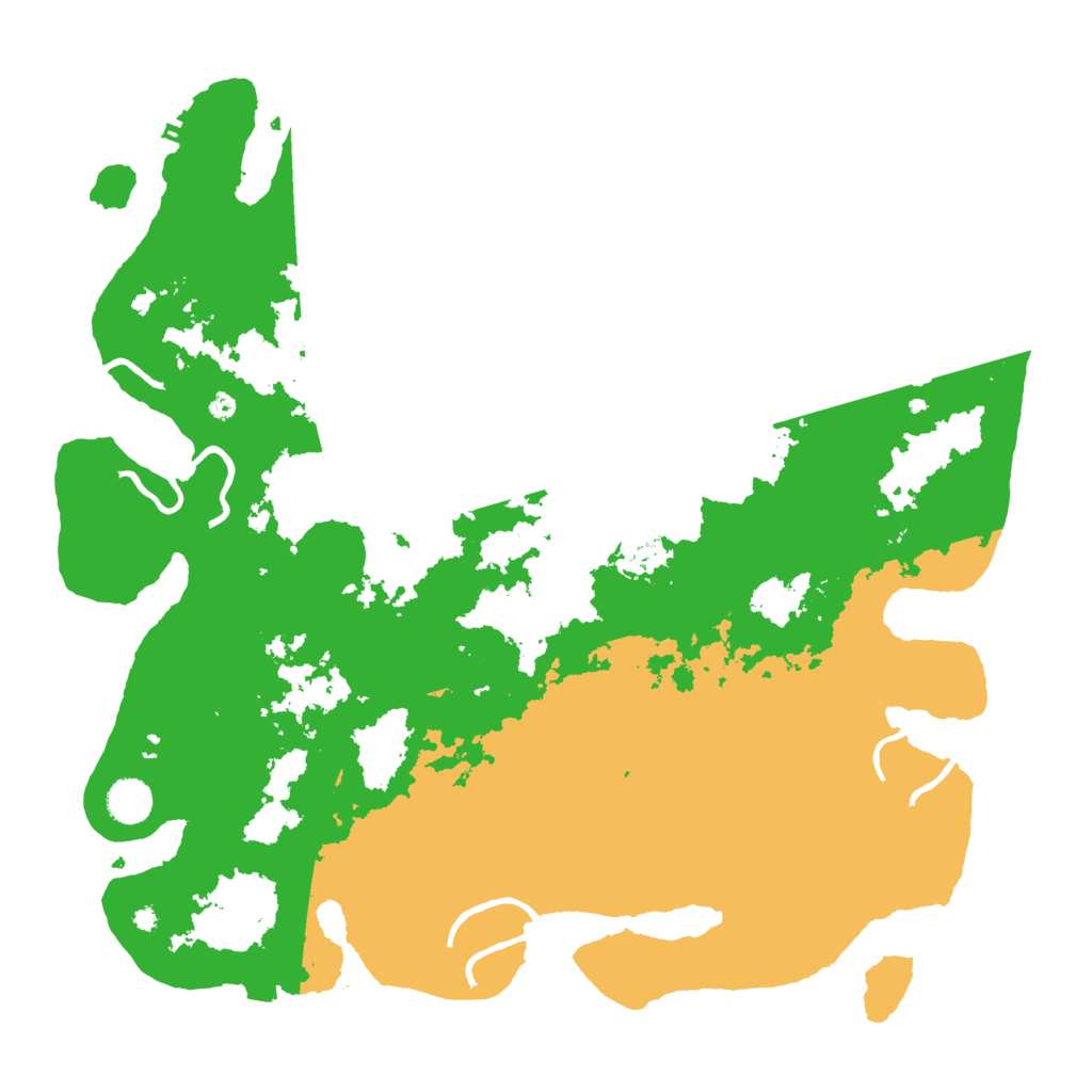 Biome Rust Map: Procedural Map, Size: 4250, Seed: 8120307