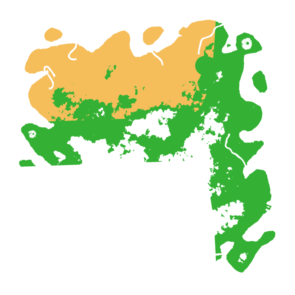 Biome Rust Map: Procedural Map, Size: 4000, Seed: 88121513