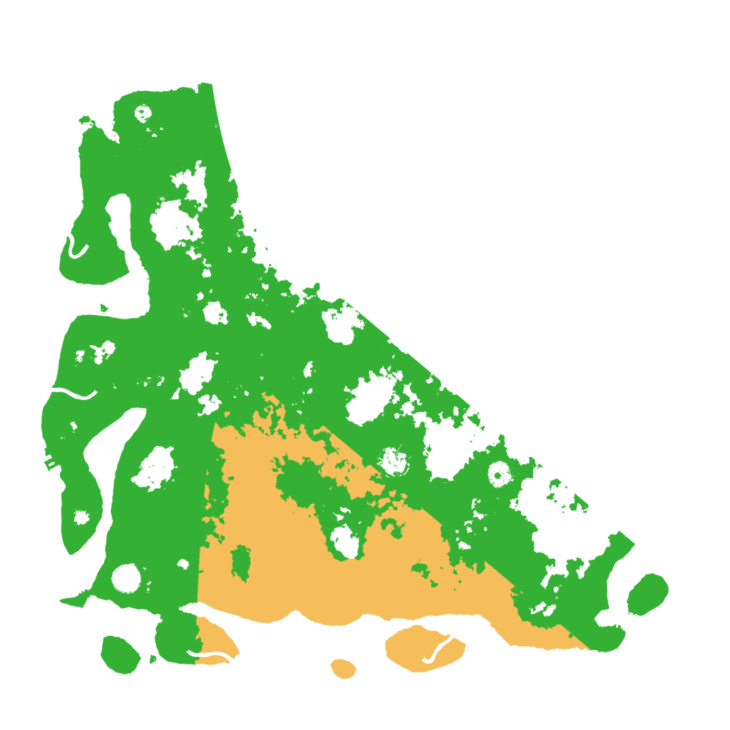 Biome Rust Map: Procedural Map, Size: 4500, Seed: 28722562