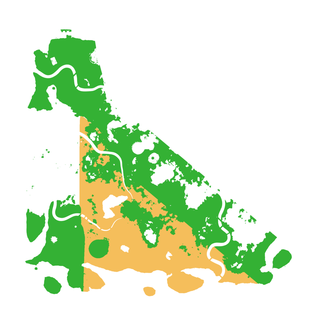 Biome Rust Map: Procedural Map, Size: 4500, Seed: 28722562