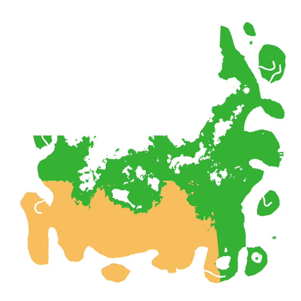Biome Rust Map: Procedural Map, Size: 4250, Seed: 49880771
