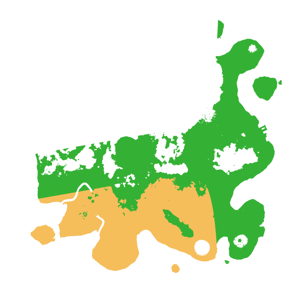 Biome Rust Map: Procedural Map, Size: 3400, Seed: 51753628