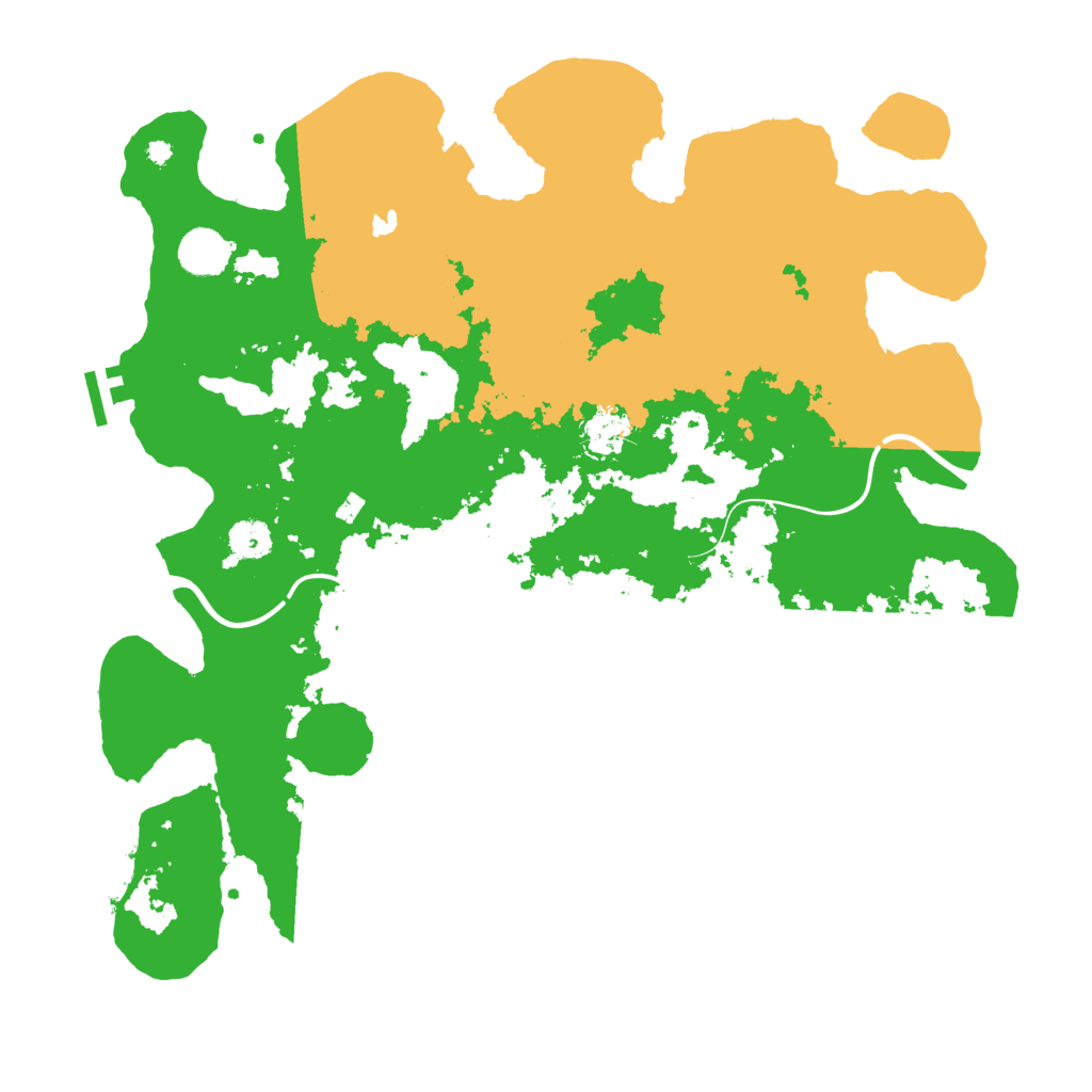 Biome Rust Map: Procedural Map, Size: 4000, Seed: 83818591