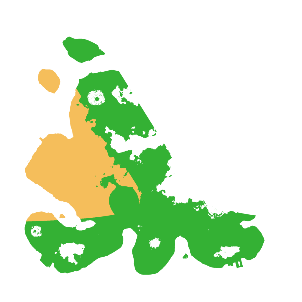 Biome Rust Map: Procedural Map, Size: 2800, Seed: 121122111