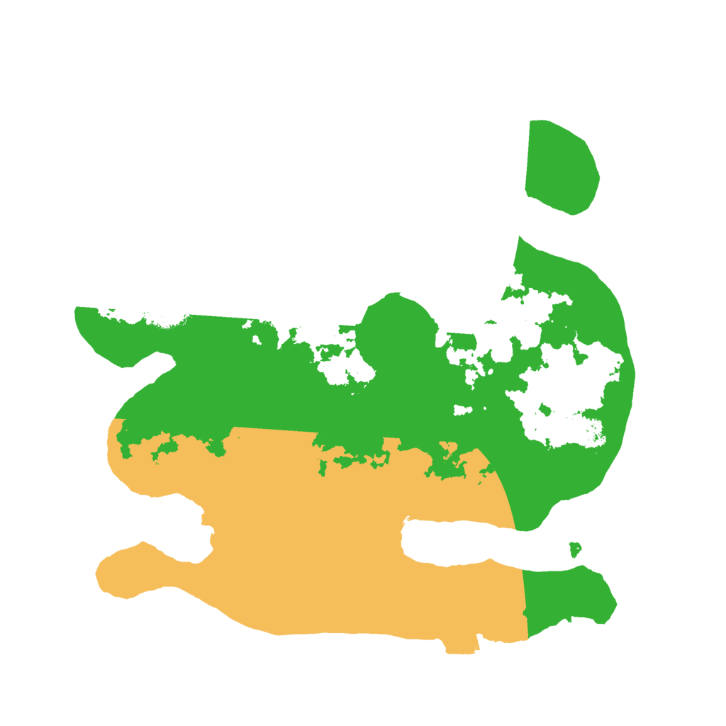 Biome Rust Map: Procedural Map, Size: 2500, Seed: 624