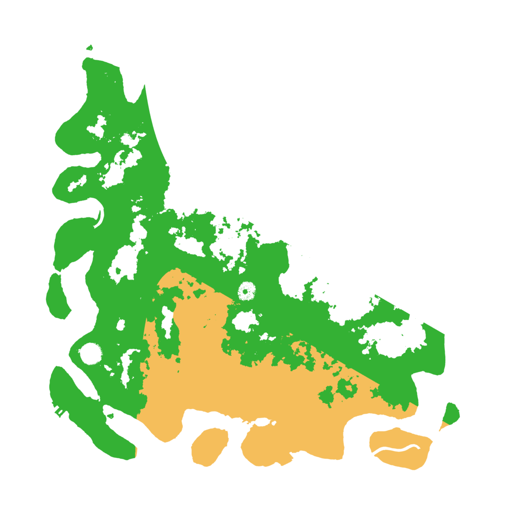 Biome Rust Map: Procedural Map, Size: 4096, Seed: 24732