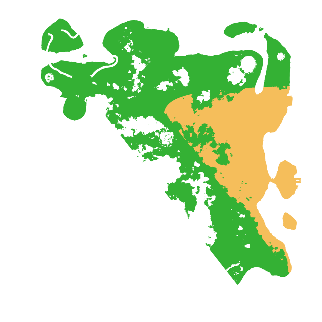 Biome Rust Map: Procedural Map, Size: 3750, Seed: 34592408