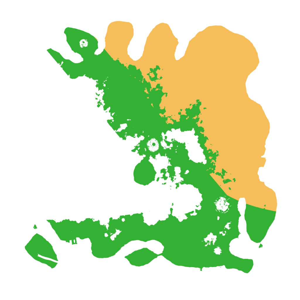 Biome Rust Map: Procedural Map, Size: 3650, Seed: 13626149