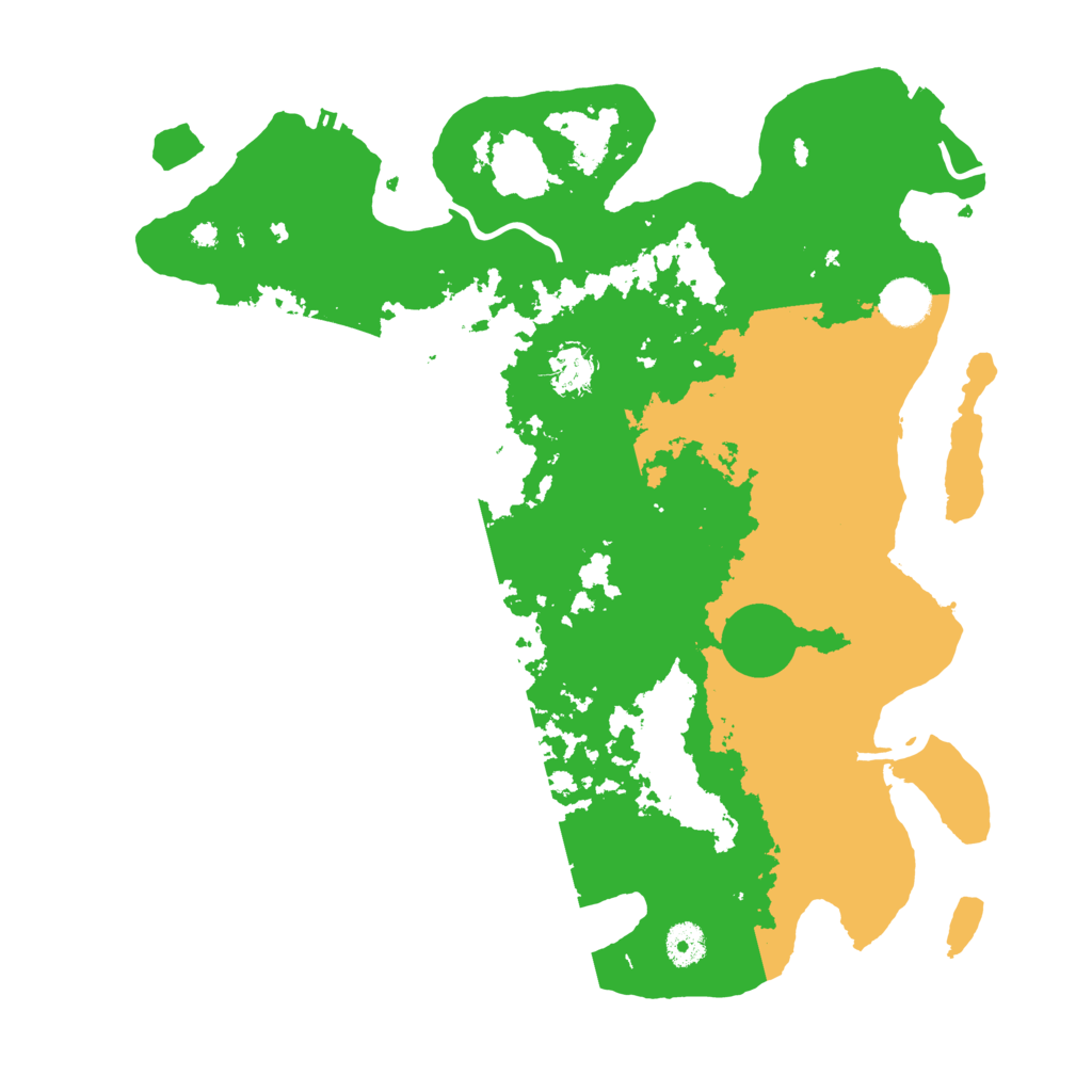 Biome Rust Map: Procedural Map, Size: 3900, Seed: 82297790