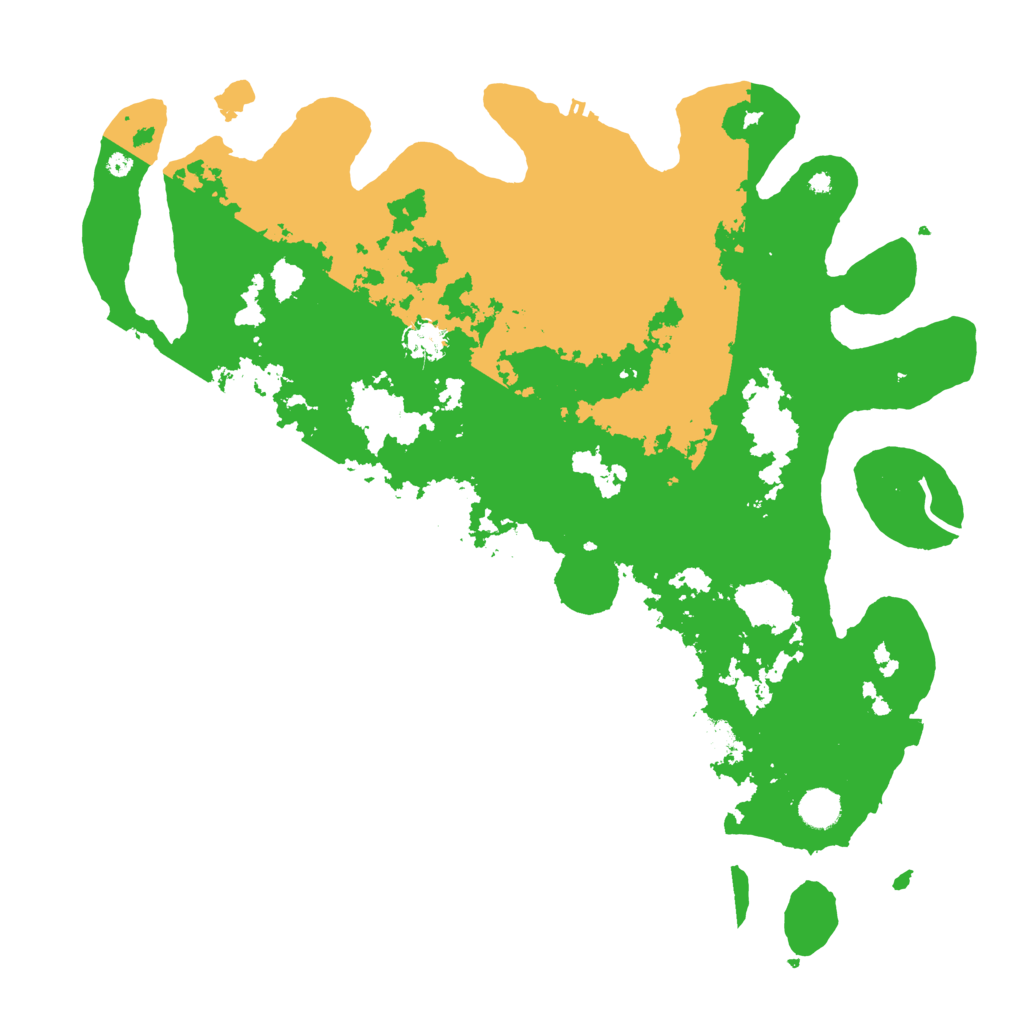 Biome Rust Map: Procedural Map, Size: 4400, Seed: 11138974