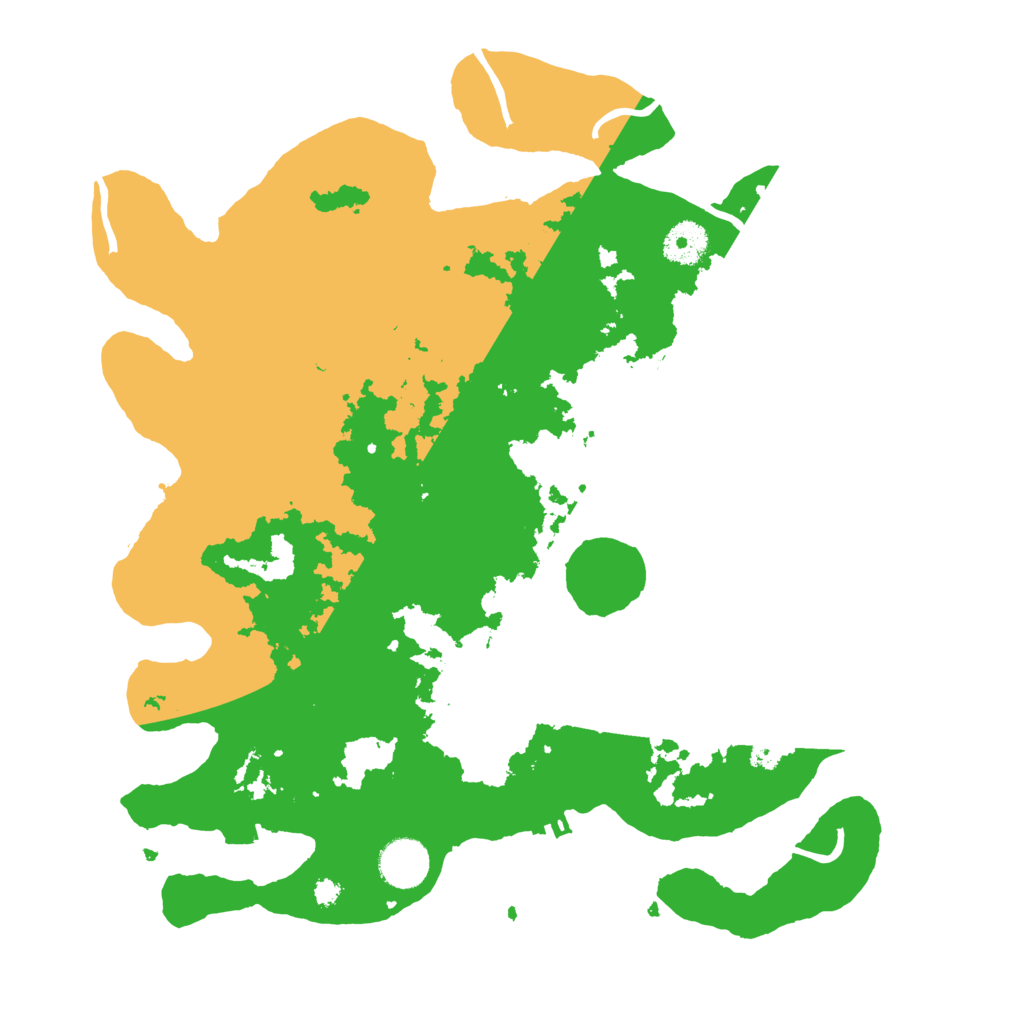 Biome Rust Map: Procedural Map, Size: 3600, Seed: 26464747