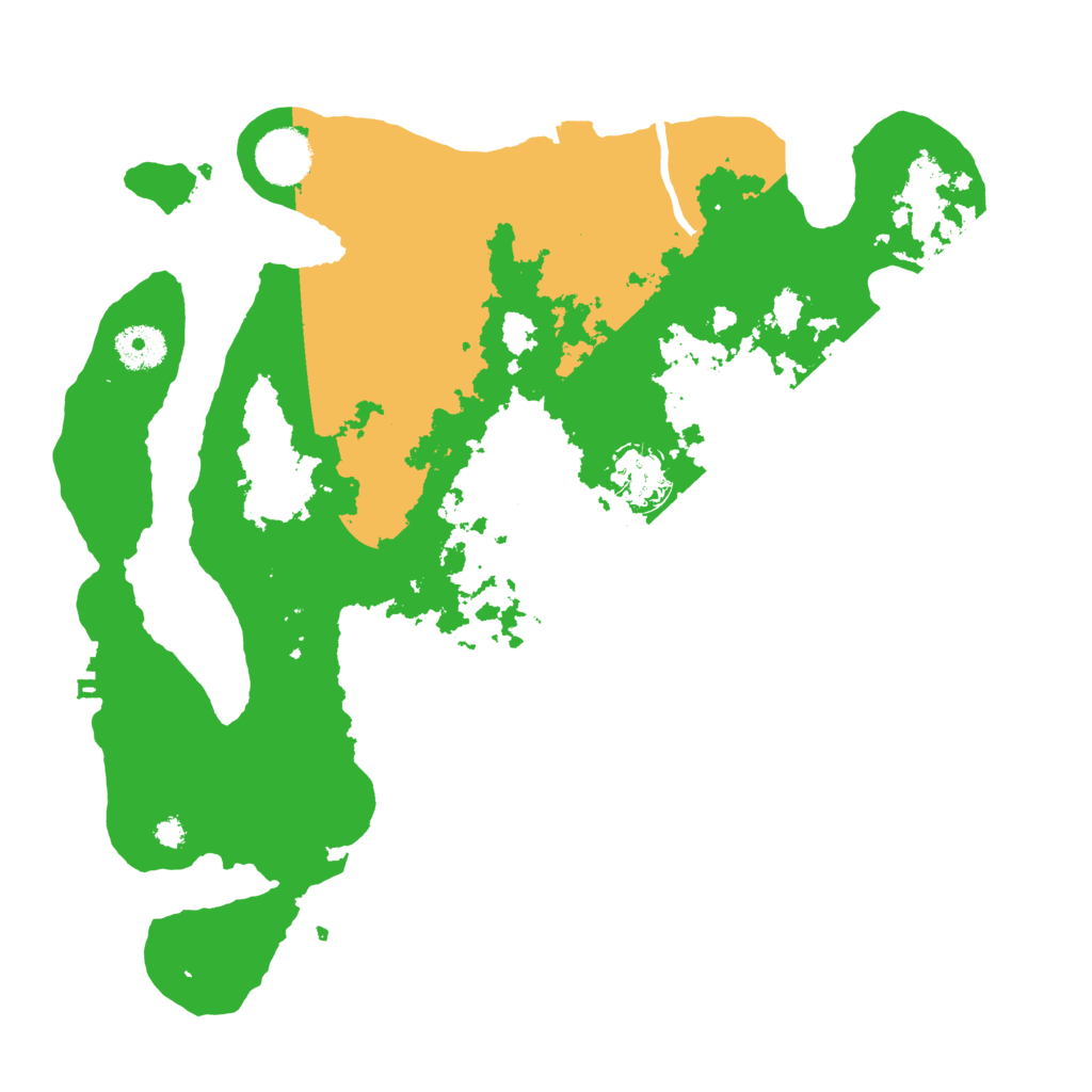 Biome Rust Map: Procedural Map, Size: 3450, Seed: 66114140