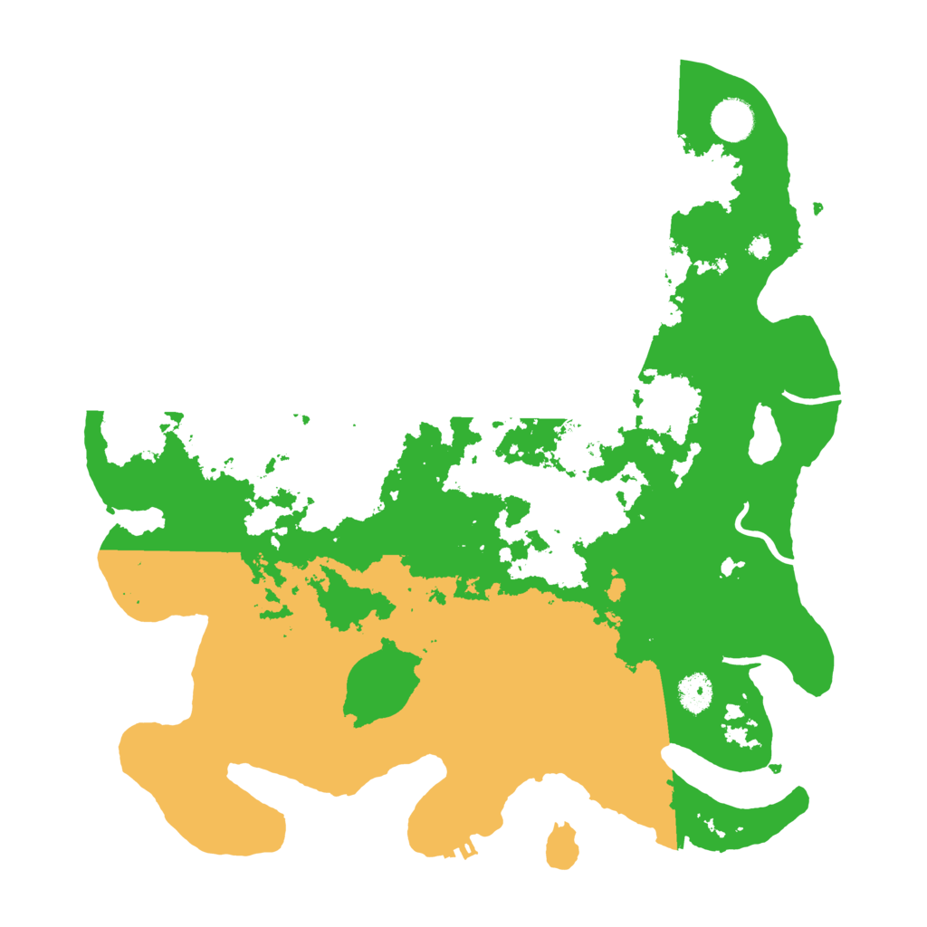 Biome Rust Map: Procedural Map, Size: 3800, Seed: 80354762