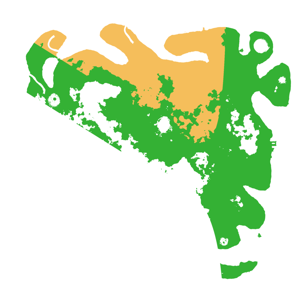 Biome Rust Map: Procedural Map, Size: 3900, Seed: 18046052