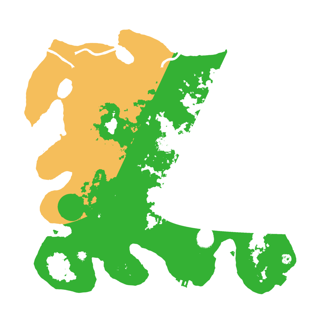 Biome Rust Map: Procedural Map, Size: 3250, Seed: 703200797