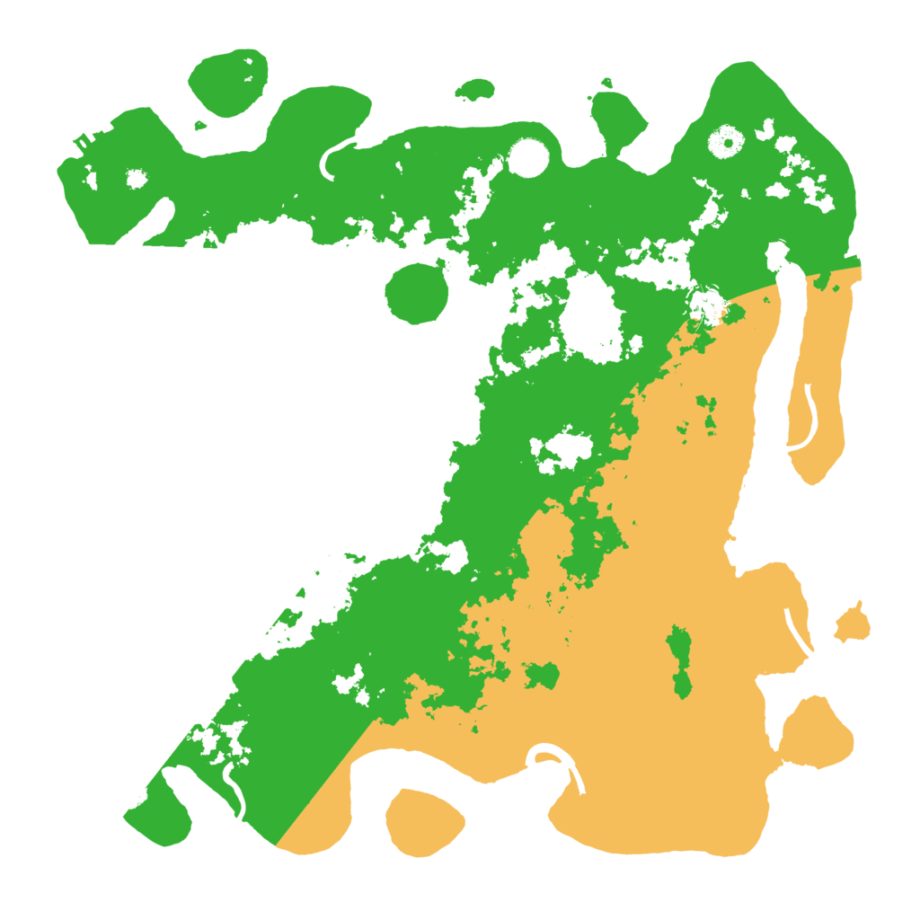 Biome Rust Map: Procedural Map, Size: 4100, Seed: 11909478