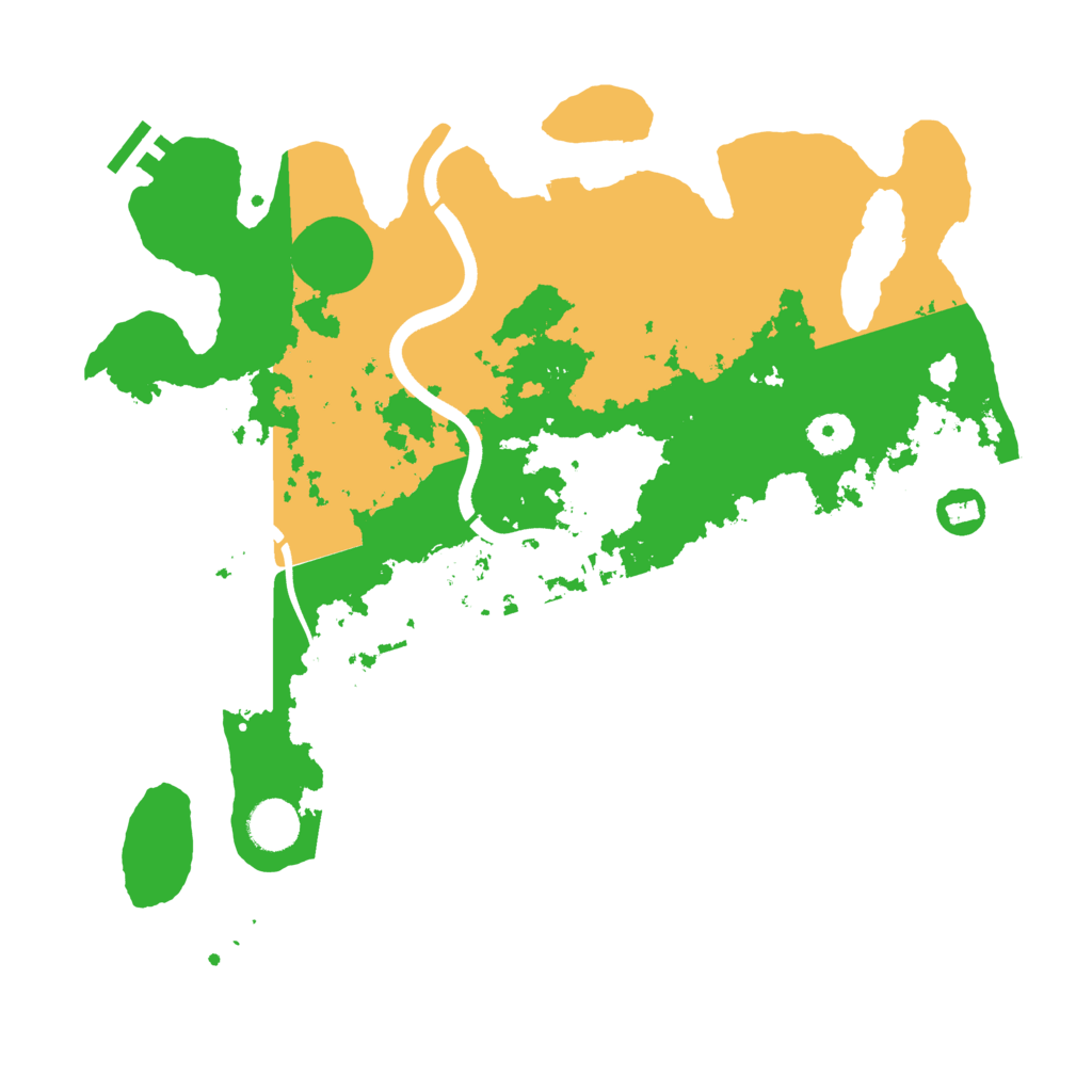 Biome Rust Map: Procedural Map, Size: 3750, Seed: 67267810