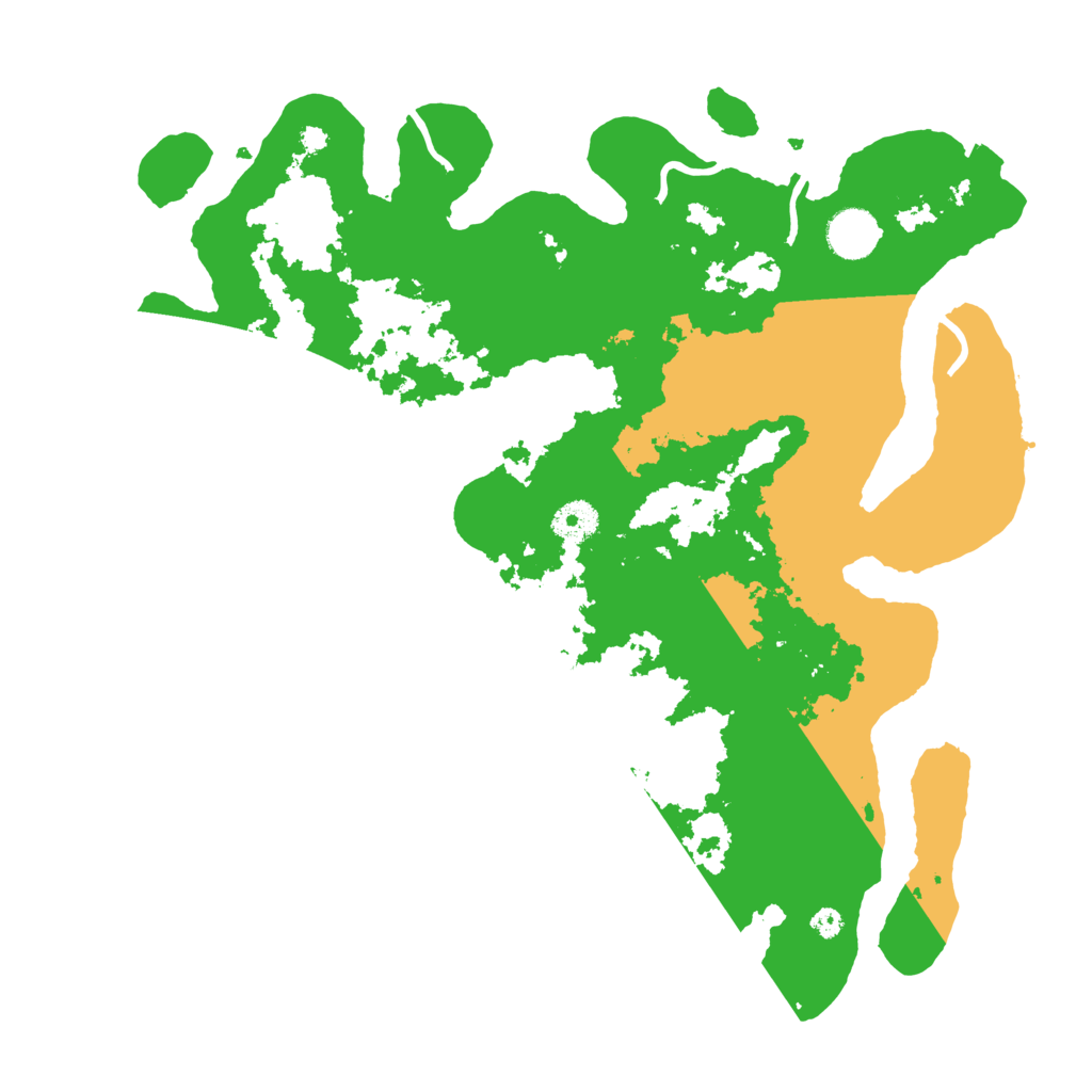 Biome Rust Map: Procedural Map, Size: 3750, Seed: 73018793