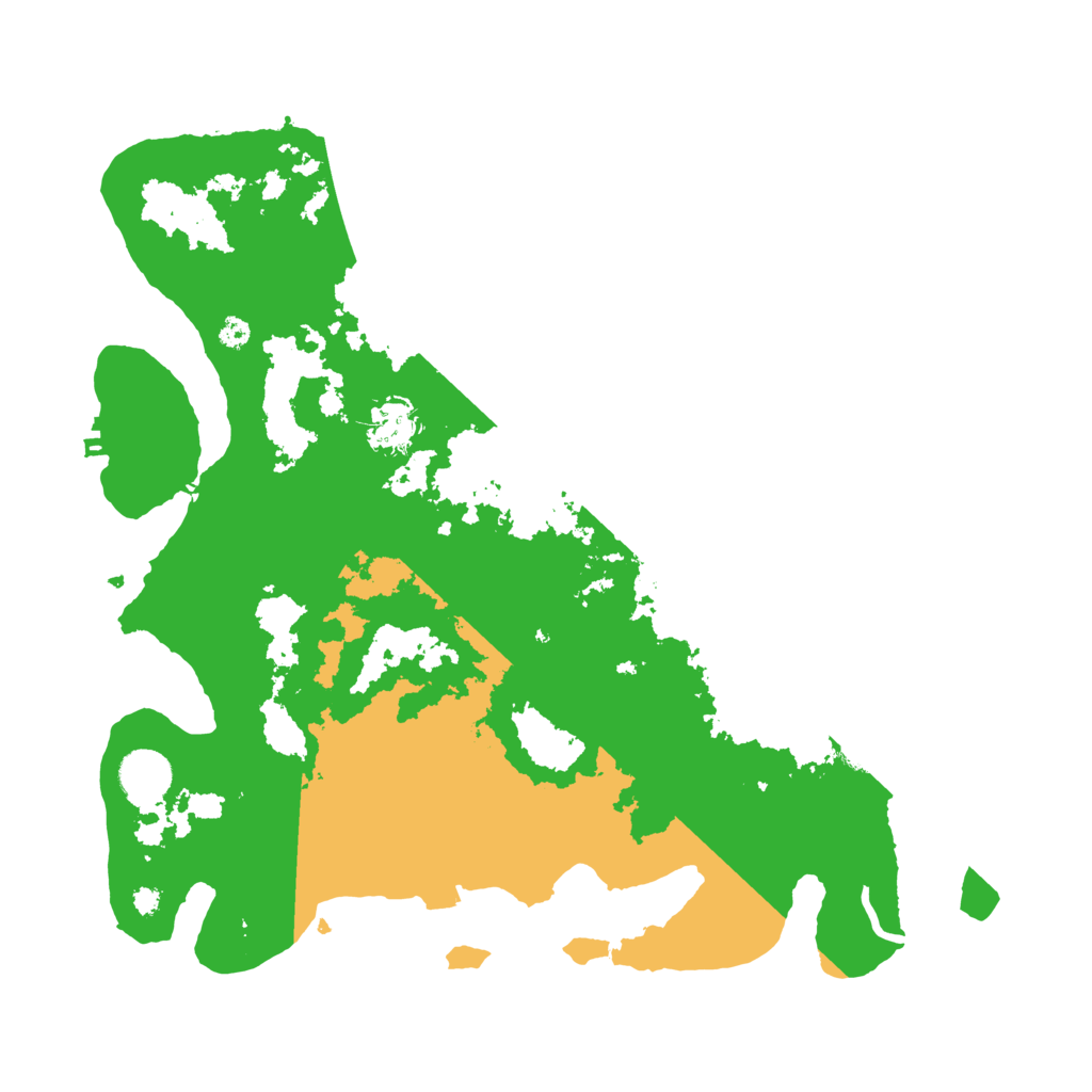 Biome Rust Map: Procedural Map, Size: 3650, Seed: 97378484