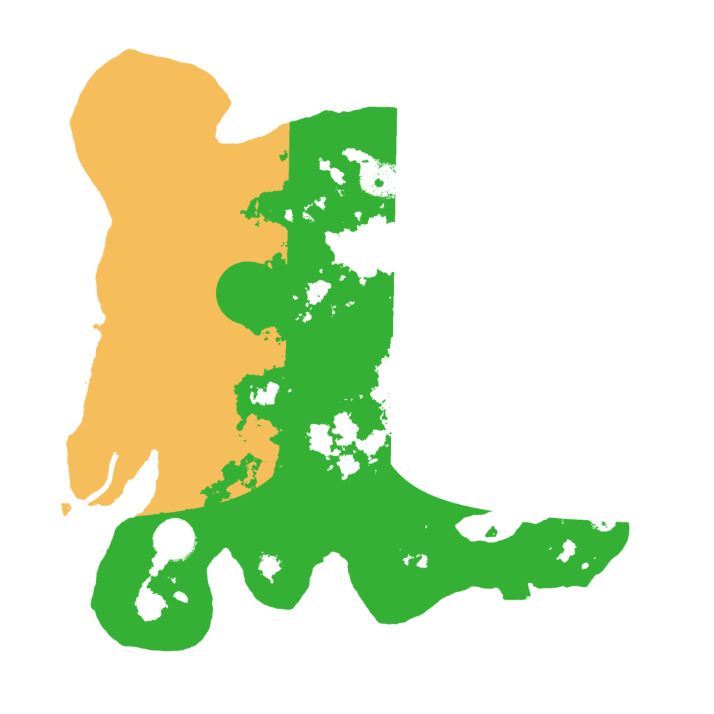 Biome Rust Map: Procedural Map, Size: 3000, Seed: 1591264486