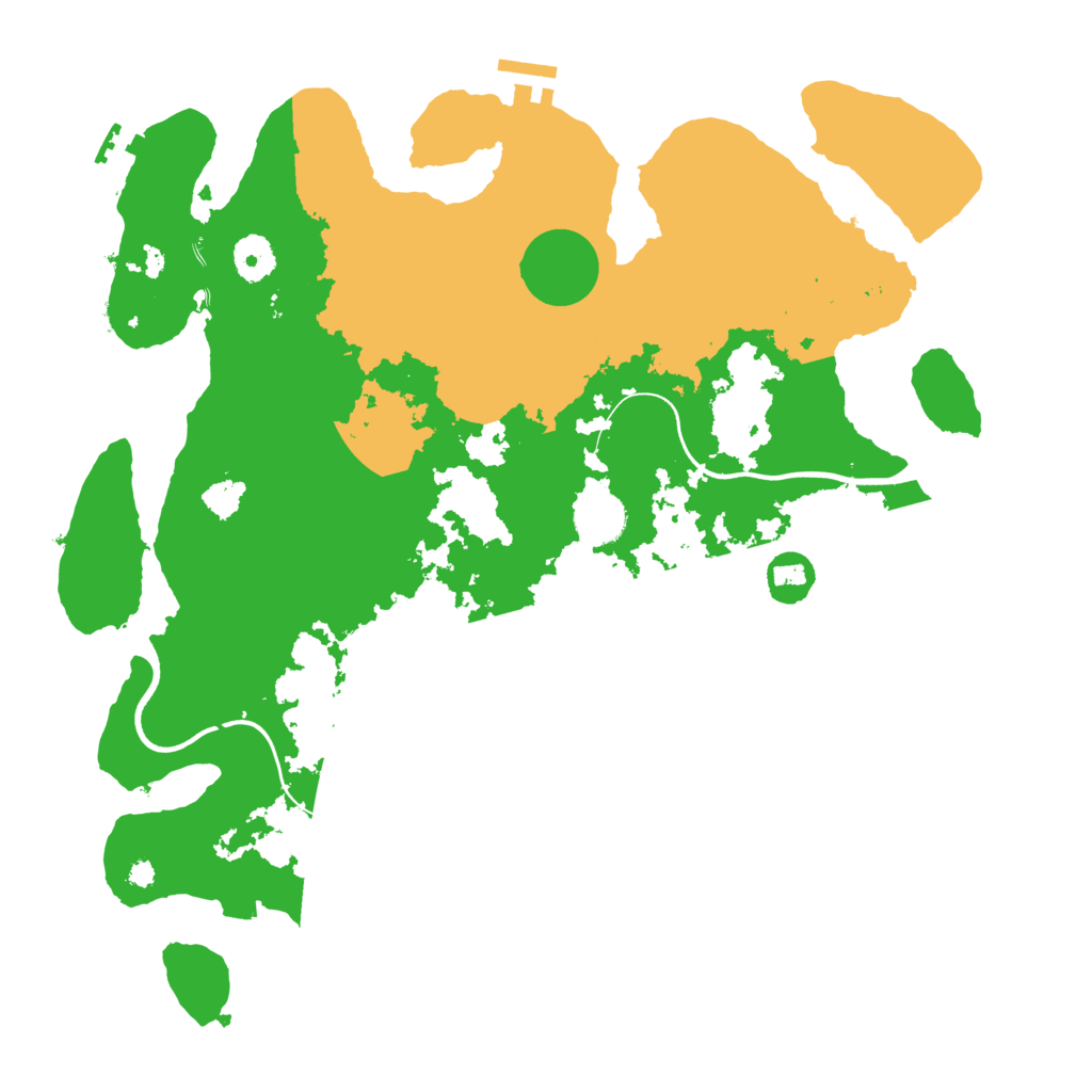Biome Rust Map: Procedural Map, Size: 3750, Seed: 94558037