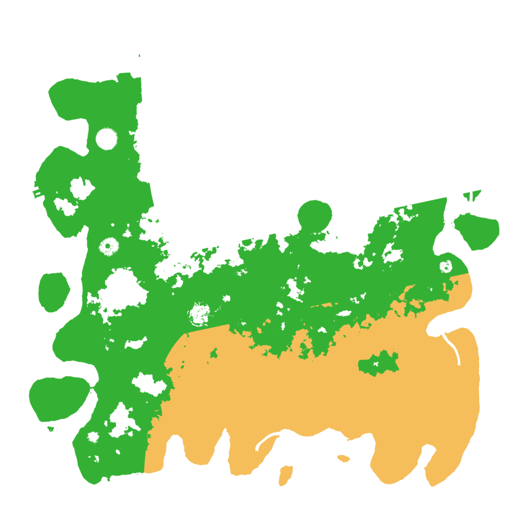 Biome Rust Map: Procedural Map, Size: 4300, Seed: 89474706