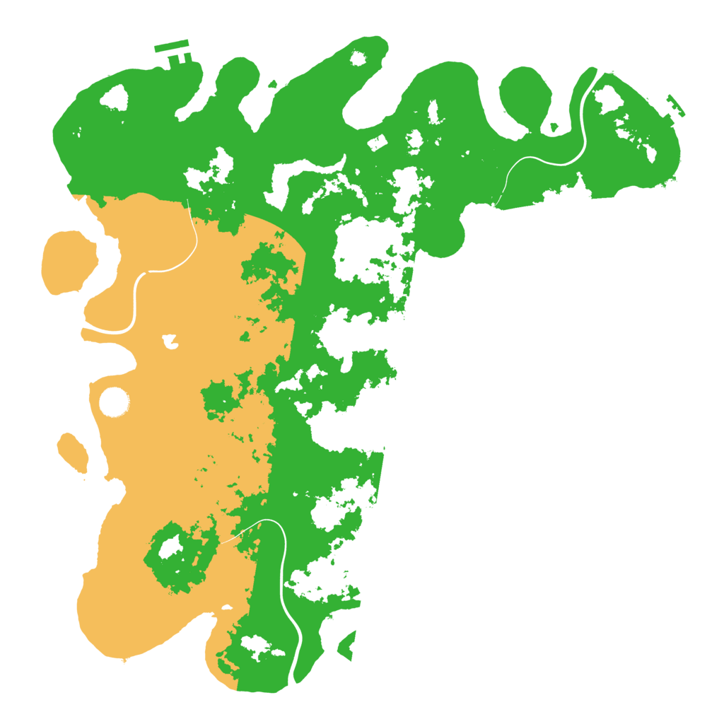 Biome Rust Map: Procedural Map, Size: 4250, Seed: 99038597
