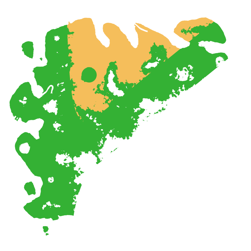 Biome Rust Map: Procedural Map, Size: 4400, Seed: 92189198