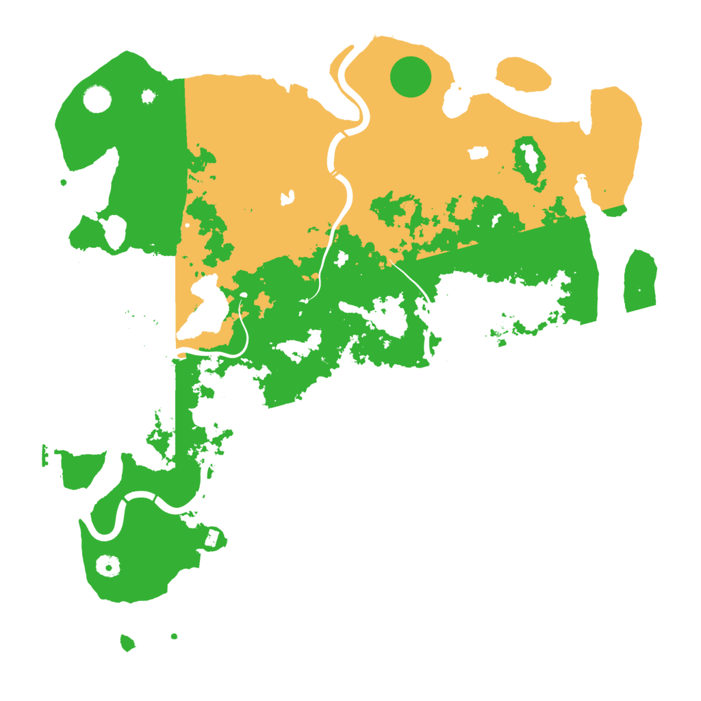 Biome Rust Map: Procedural Map, Size: 4500, Seed: 467000990