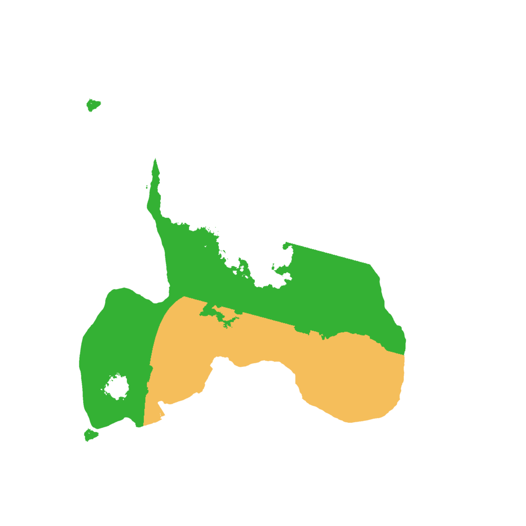 Biome Rust Map: Procedural Map, Size: 2000, Seed: 30767