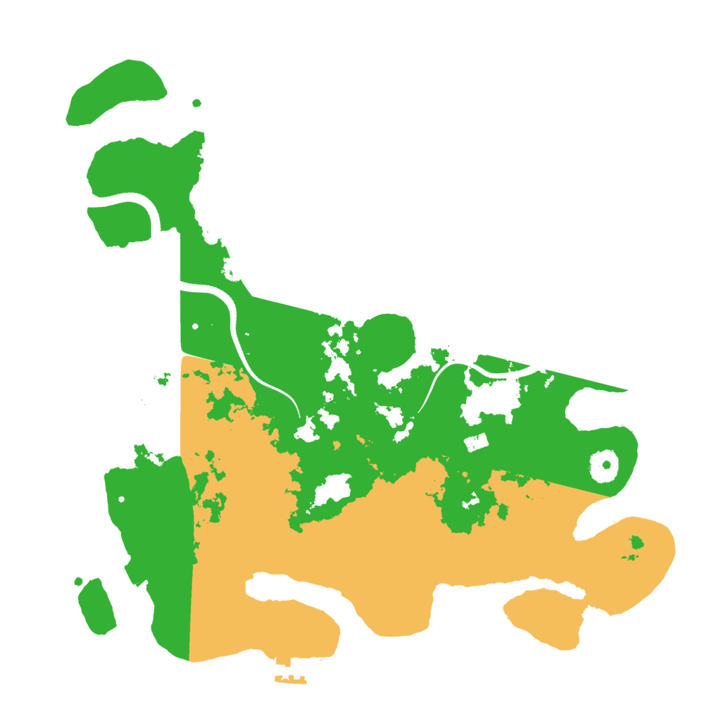 Biome Rust Map: Procedural Map, Size: 3450, Seed: 50336939