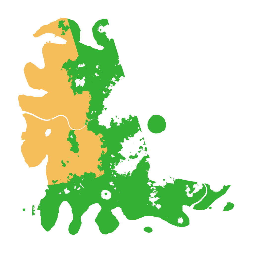 Biome Rust Map: Procedural Map, Size: 3850, Seed: 38478808