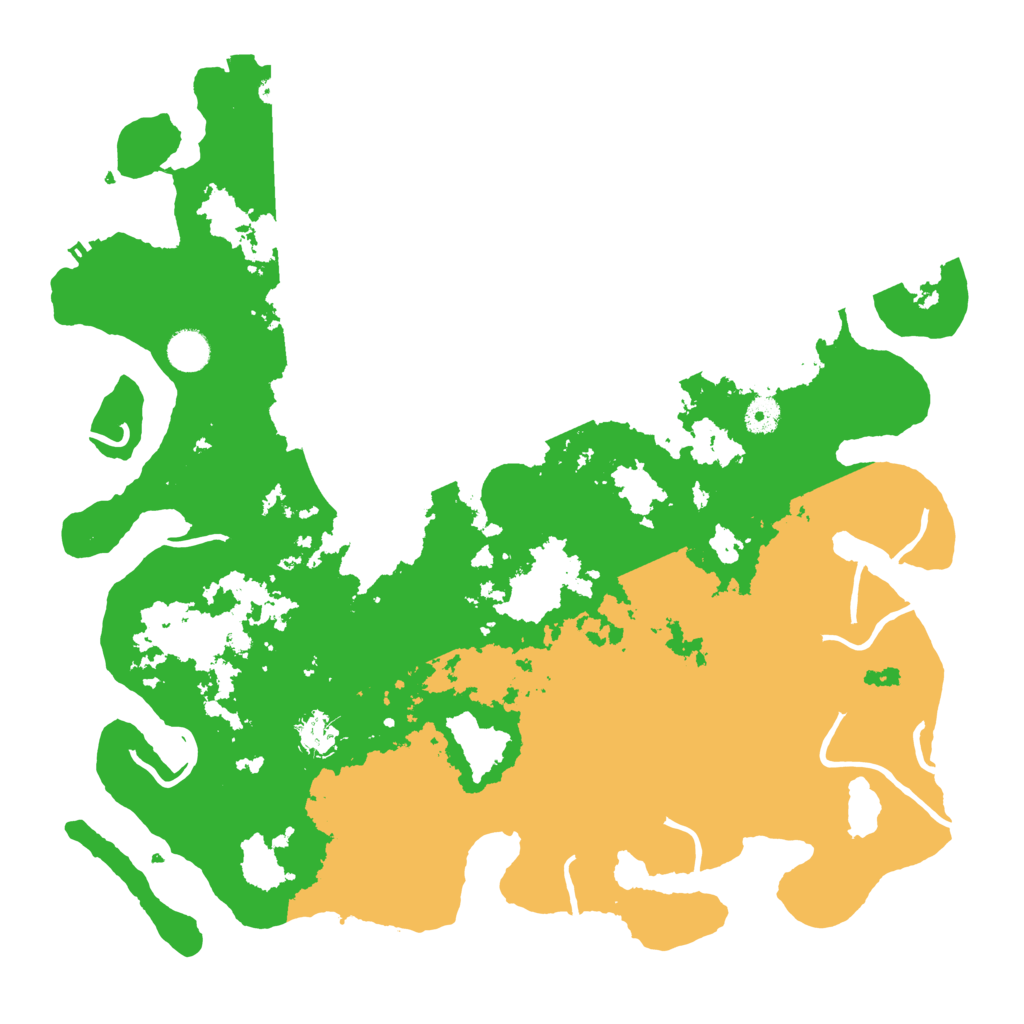Biome Rust Map: Procedural Map, Size: 4250, Seed: 80233458