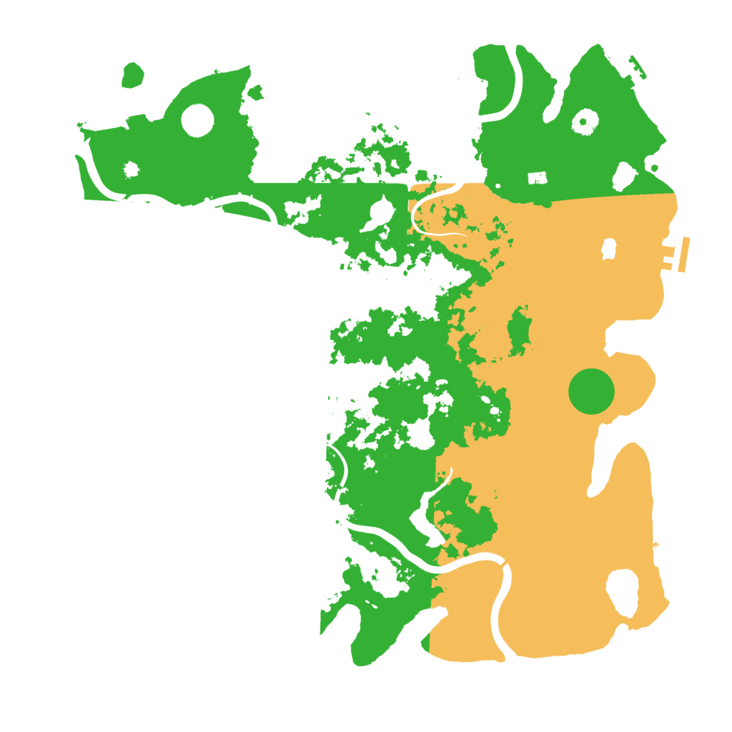 Biome Rust Map: Procedural Map, Size: 4200, Seed: 474776942