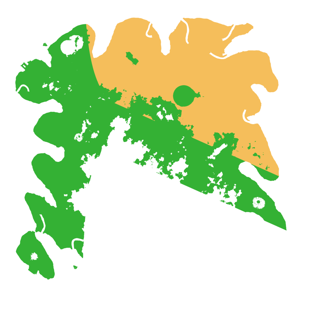 Biome Rust Map: Procedural Map, Size: 3850, Seed: 10300705