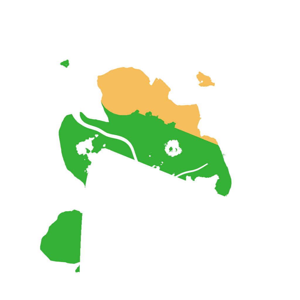 Biome Rust Map: Procedural Map, Size: 1850, Seed: 714711230