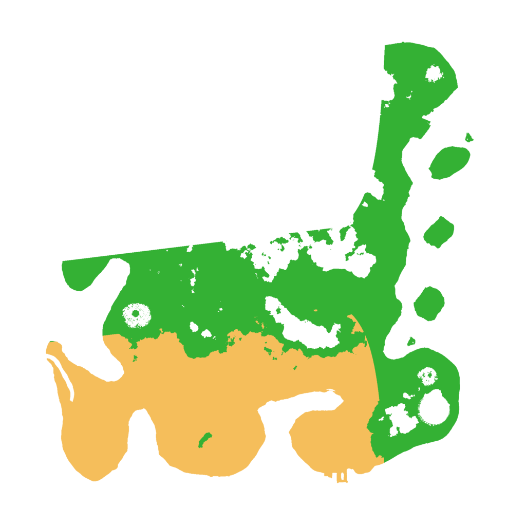 Biome Rust Map: Procedural Map, Size: 3000, Seed: 6279