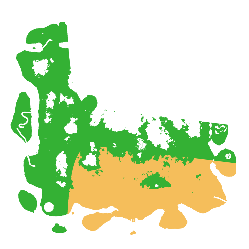 Biome Rust Map: Procedural Map, Size: 4500, Seed: 1428898999