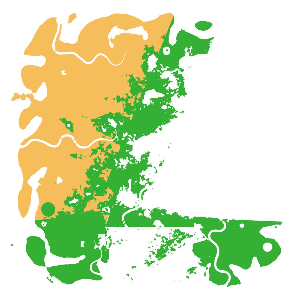 Biome Rust Map: Procedural Map, Size: 5800, Seed: 547919095