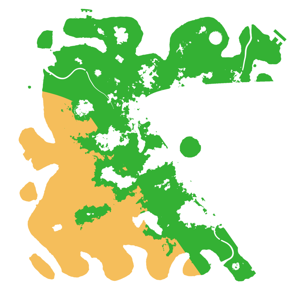 Biome Rust Map: Procedural Map, Size: 4096, Seed: 82749