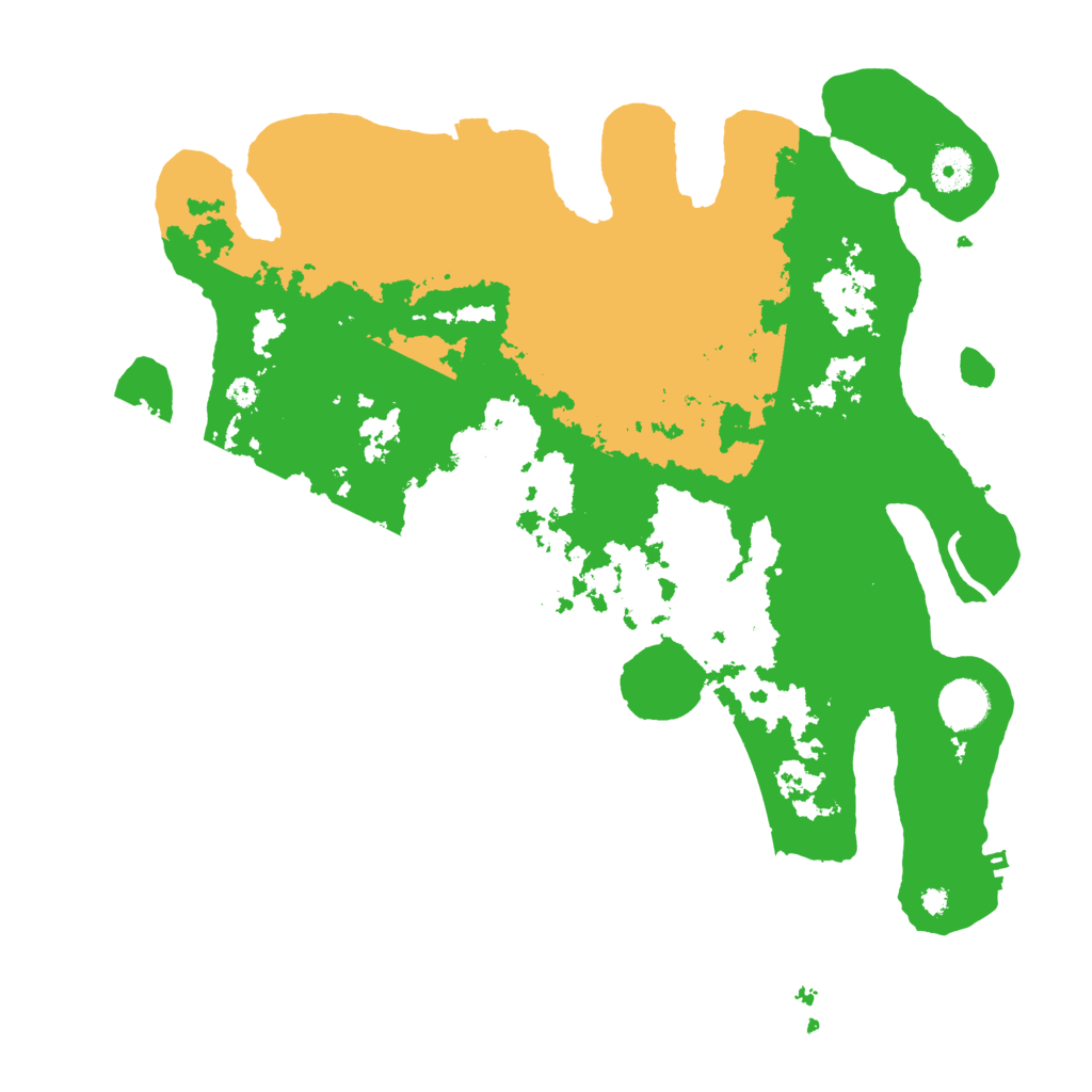 Biome Rust Map: Procedural Map, Size: 3800, Seed: 3004